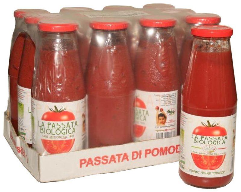 Coulis de tomates biologique 12x680g