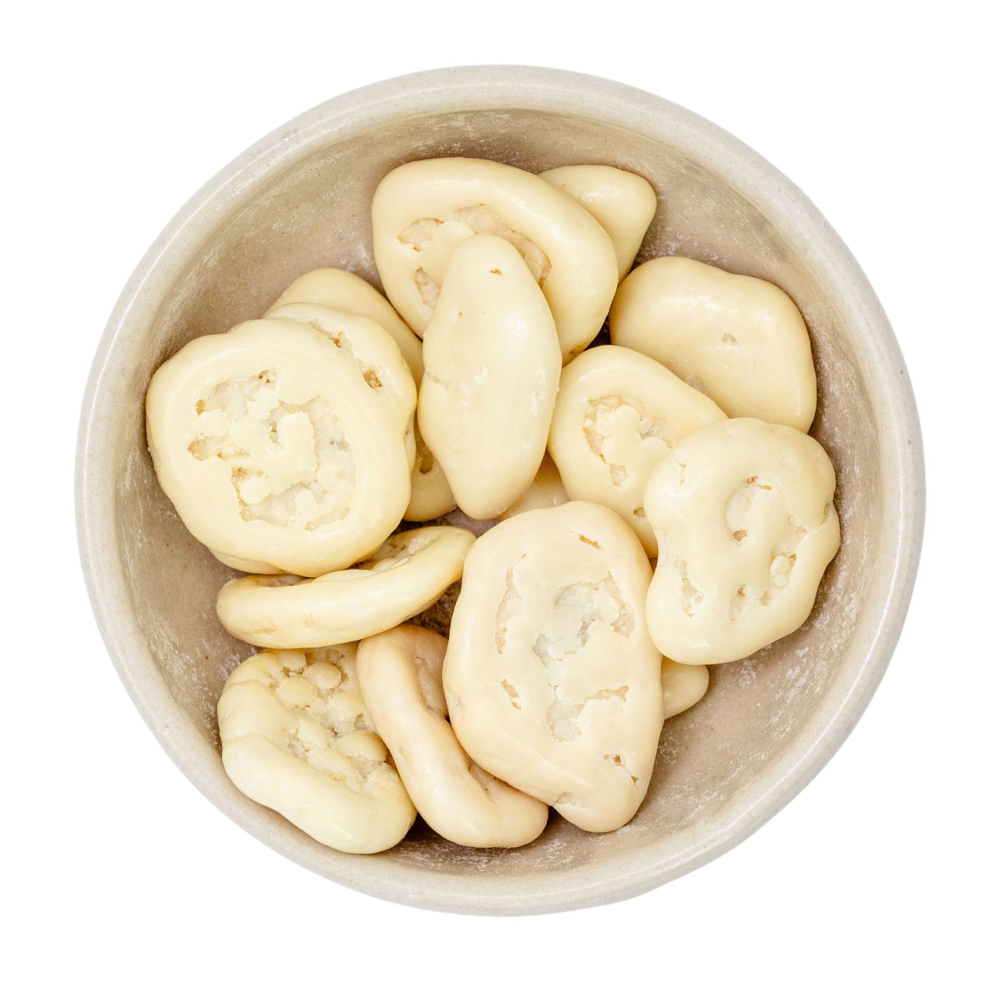 Pépites de banane enrobées de chocolat blanc bio 4kg