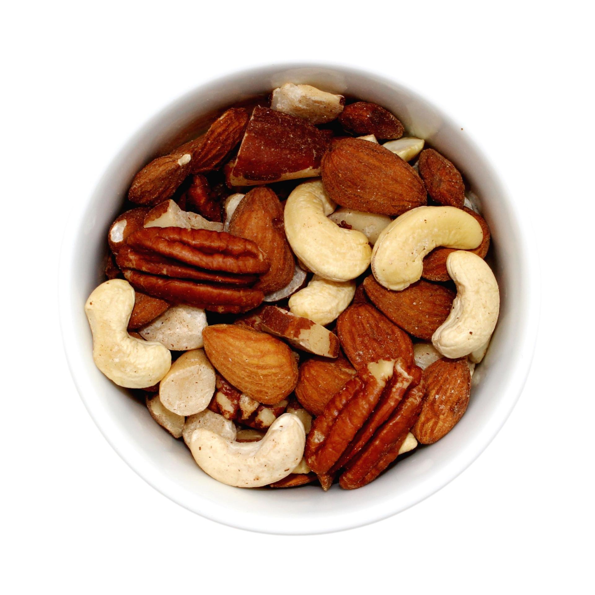 Mélange de noyaux biologiques avec noix de pécan 25kg