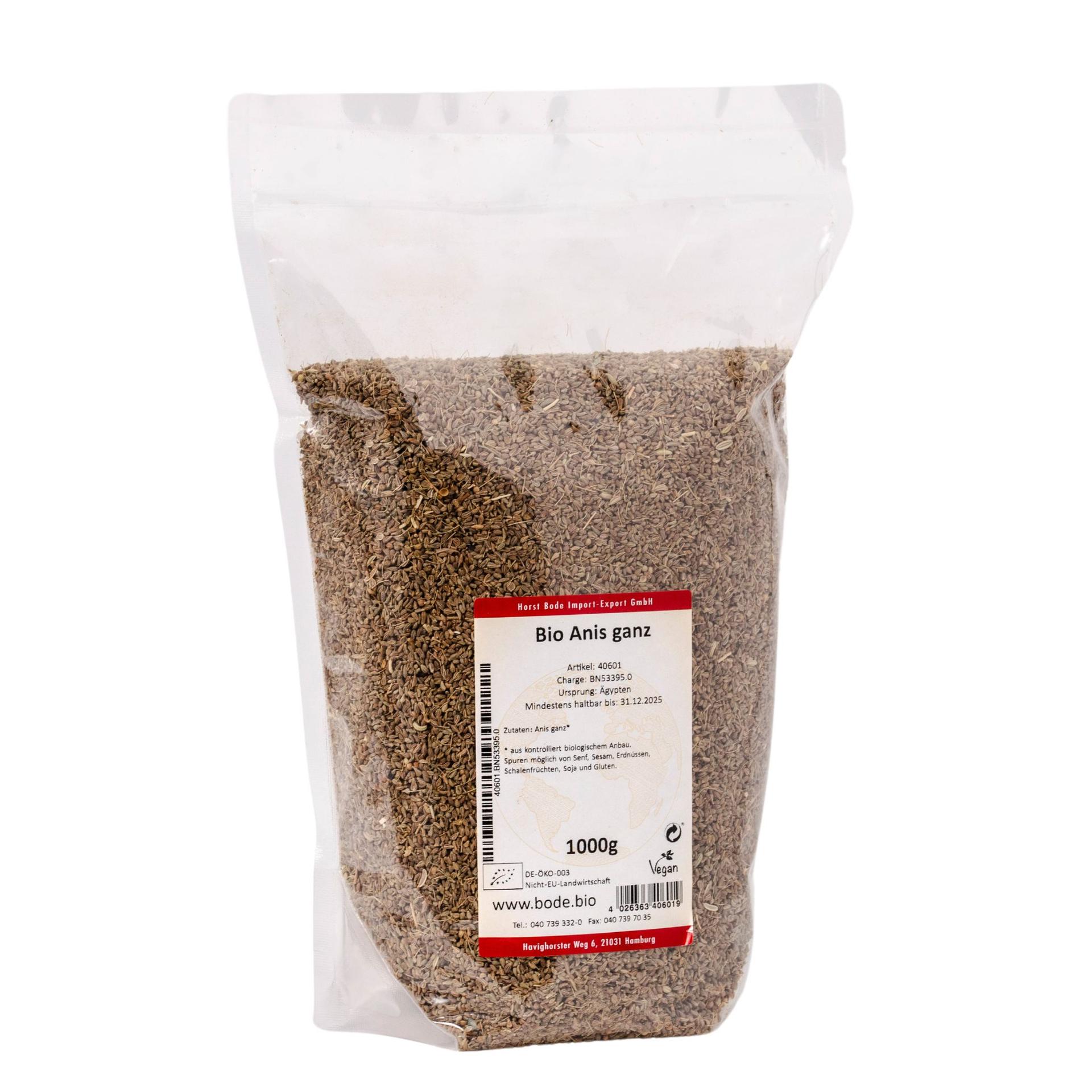 Graines d'anis entières bio 1kg