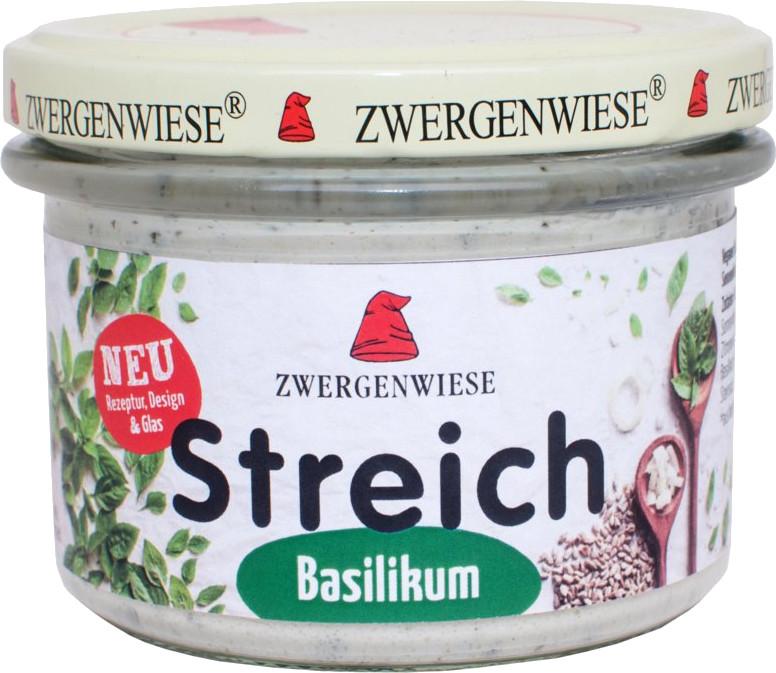 Tartinade Basilic bio Zwergenwiese 6x180g