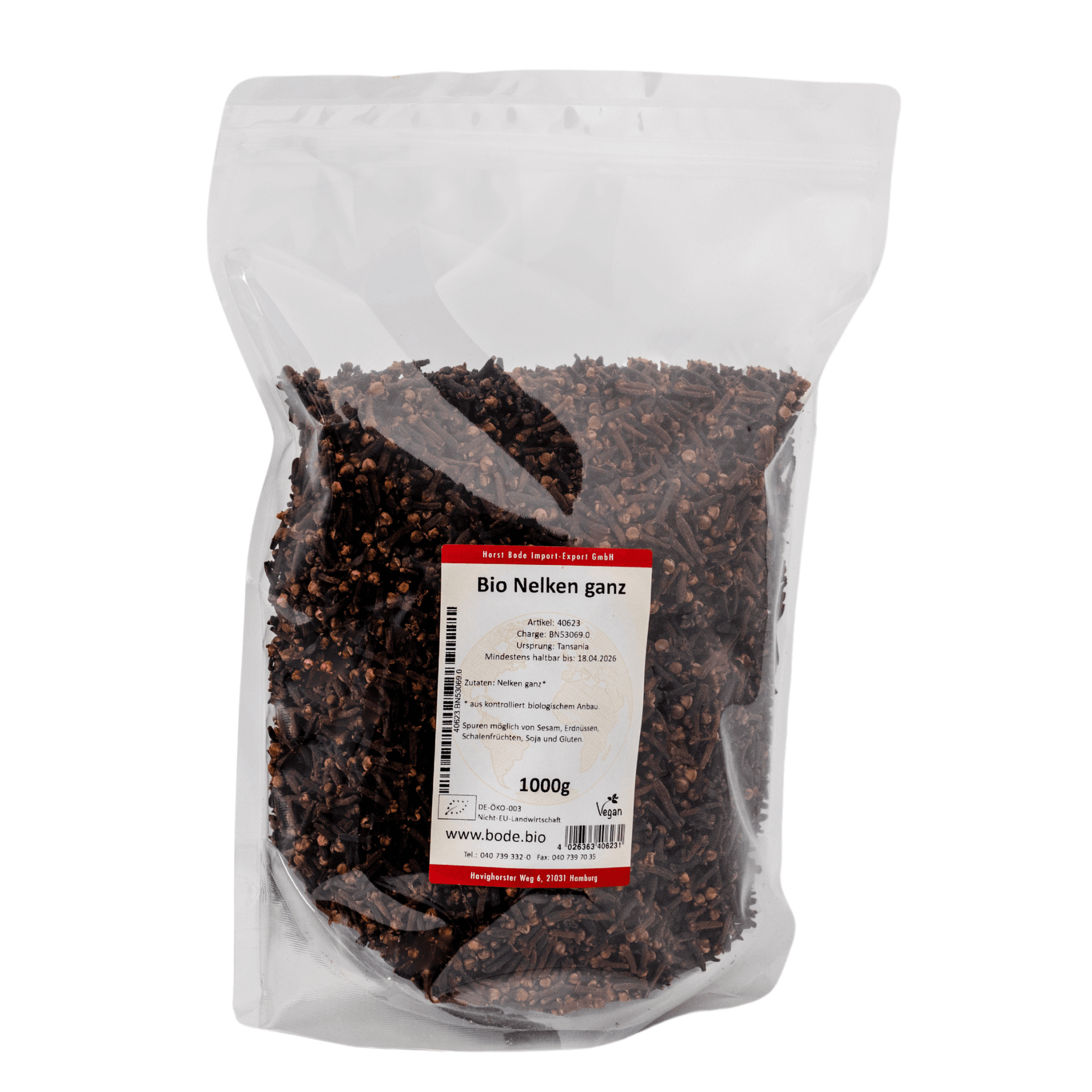 Clous de girofle entiers bio 1kg