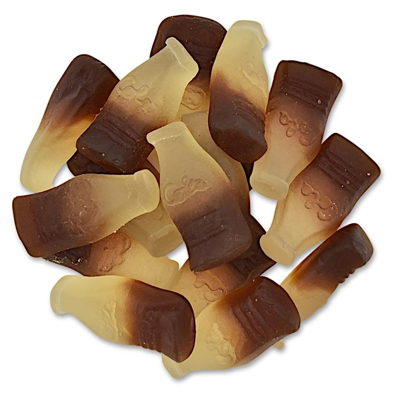 Gommes aux fruits Cola-Bouteilles (sans gélatine) bio 2x3kg Sac en Boîte Bananeira
