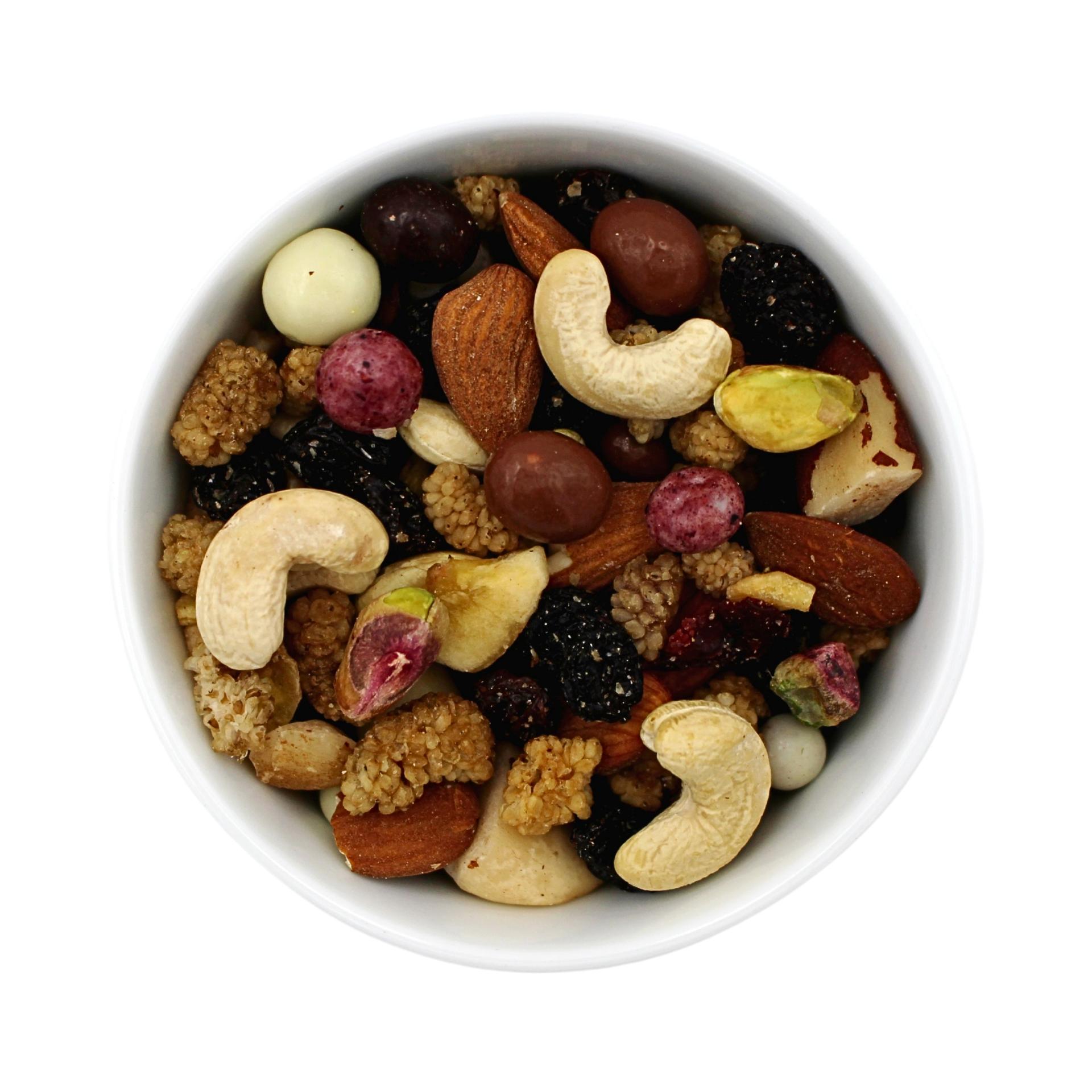 Knabberkonfetti - Mélange de noix, de fruits et de chocolat bio 12,5kg