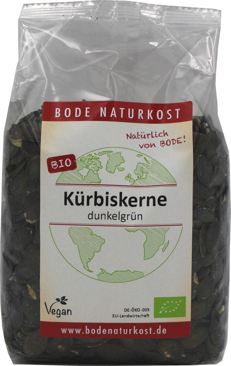 Graines de courge vert foncé bio Europe 6x500g