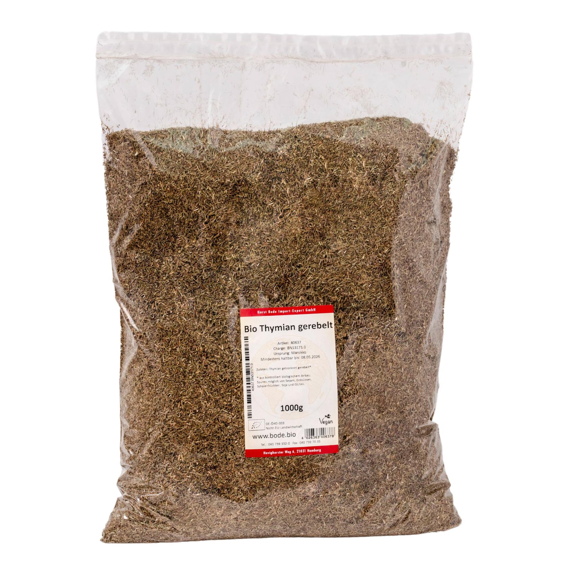 Thym séché bio 1kg