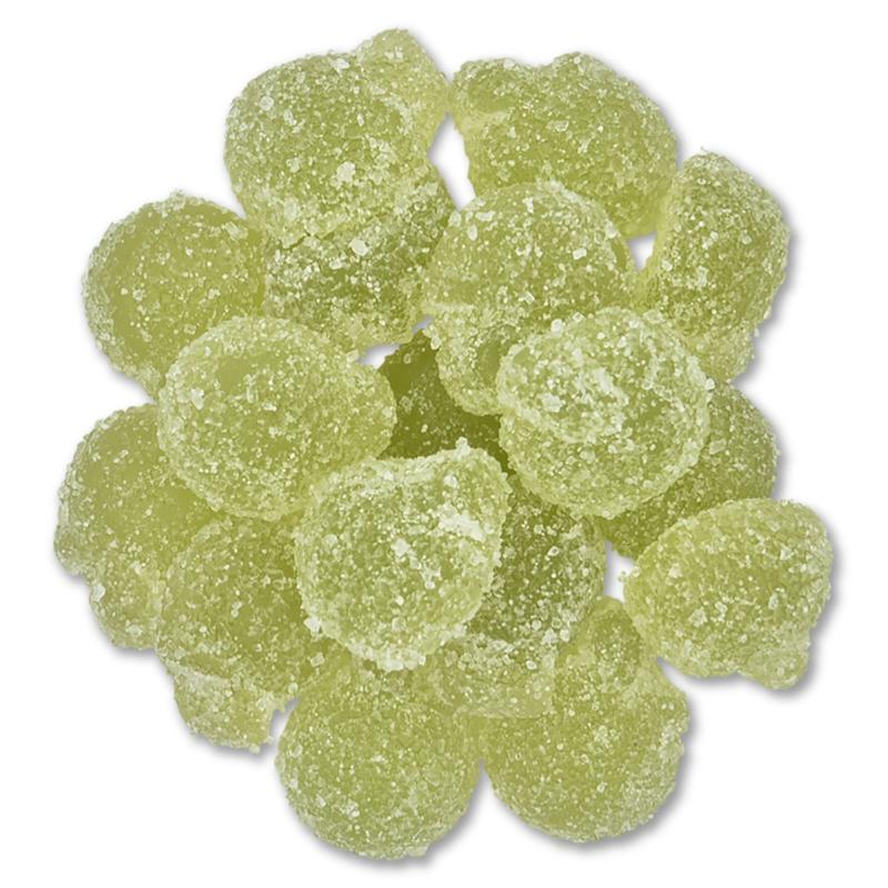Gommes aux fruits Pomme Verte Bio (sans gélatine) 6x1kg en sachet refermable Bananeira