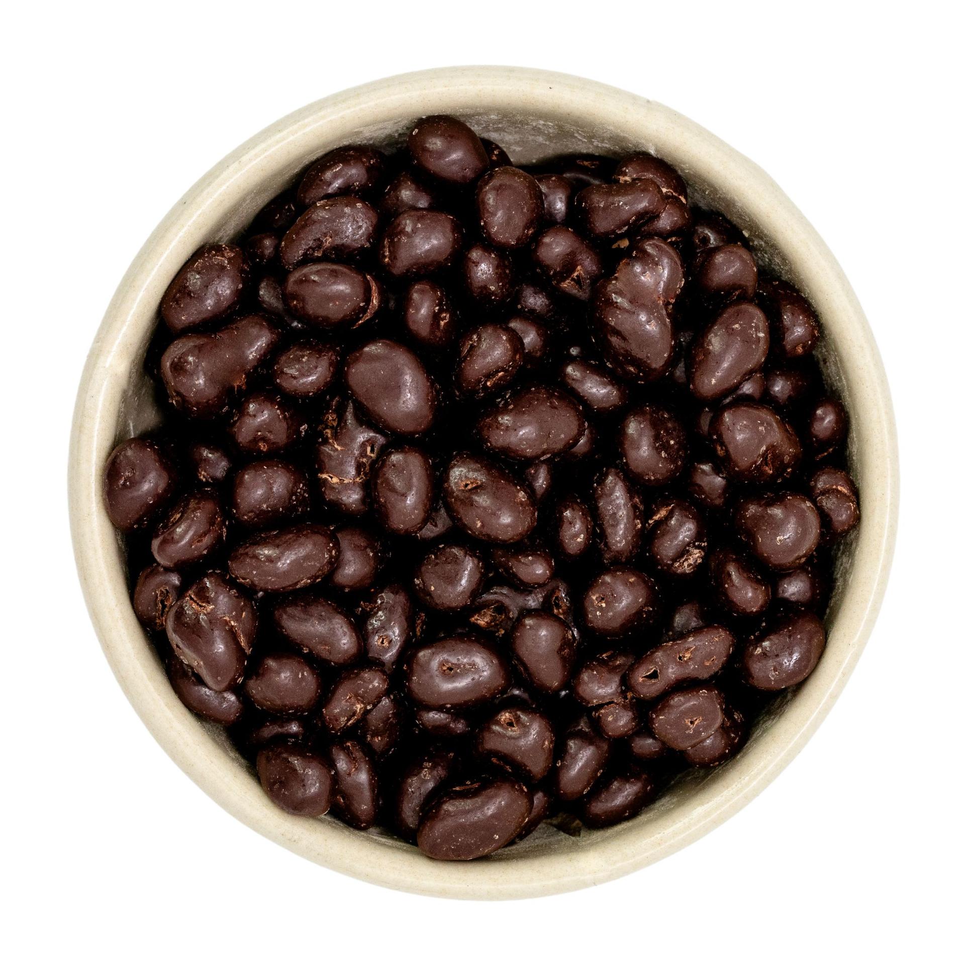 Raisins secs enrobés de chocolat noir biologique 5kg