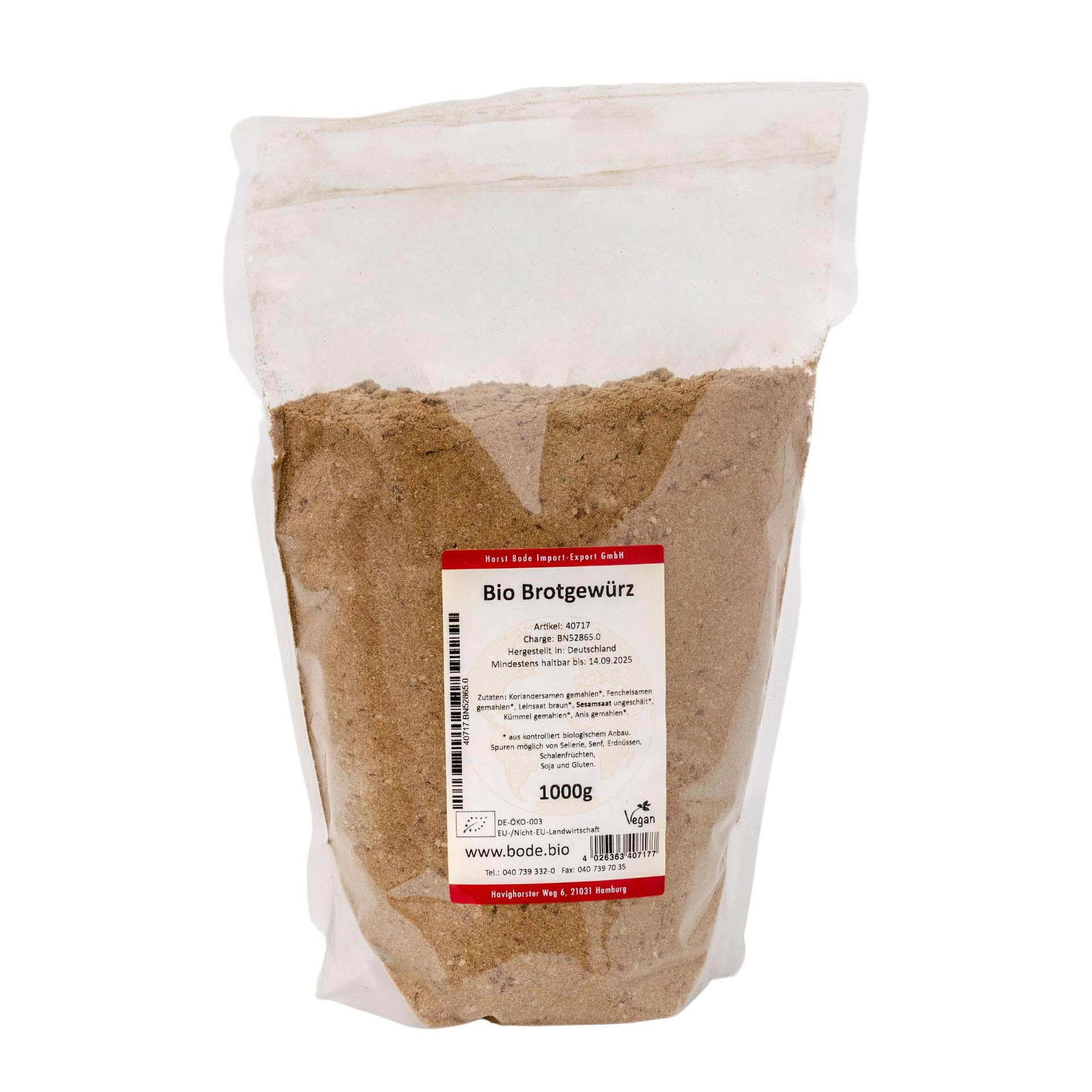 Épices à pain biologiques 1kg