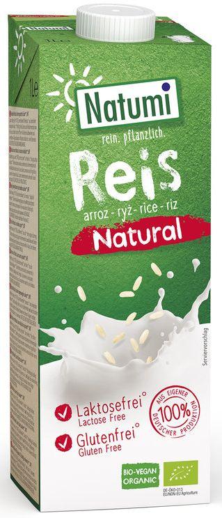 Boisson de riz nature Biologique Natumi 8x1l