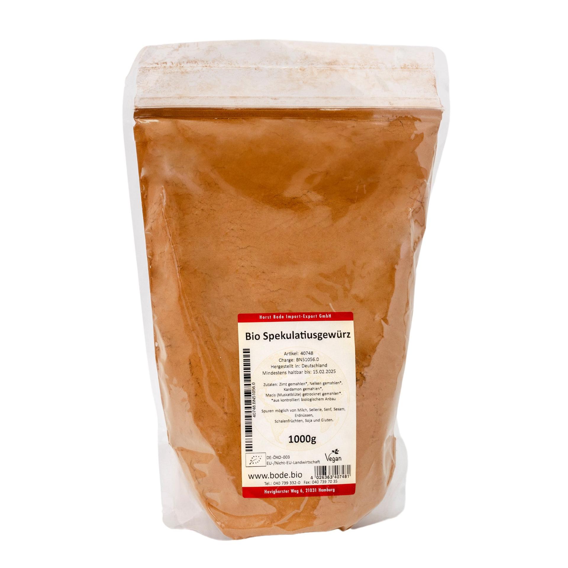 Épices pour spéculoos bio 1kg