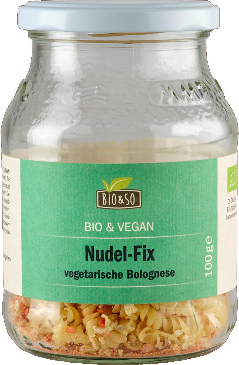 Fixation de Pâtes Veggie-Bolognese Biologique et Biologique &So 6x100g