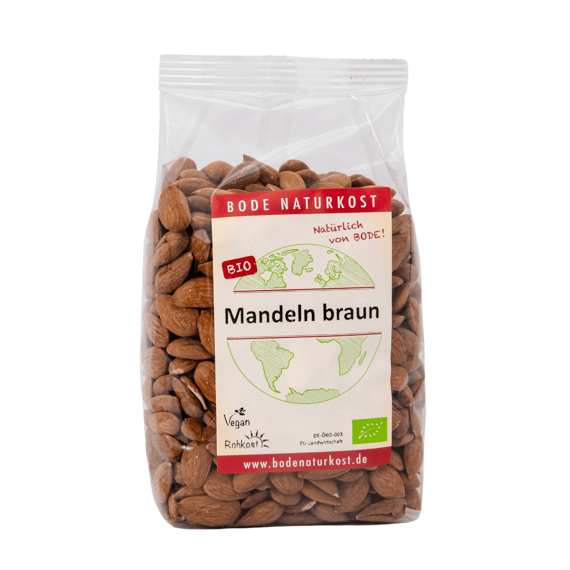 Amandes brunes bio 6x500g