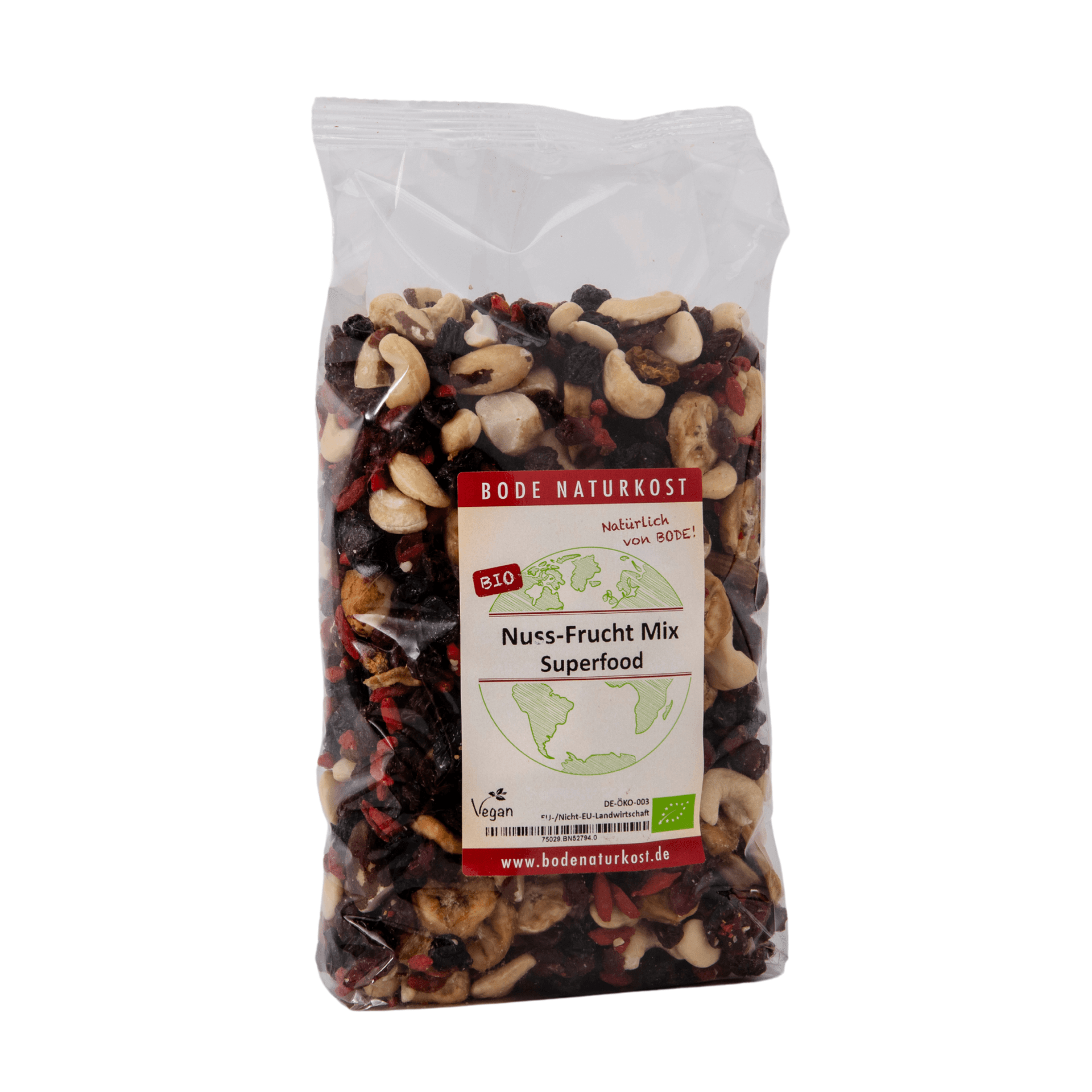 Mélange de noix et de fruits Superfood bio 1kg