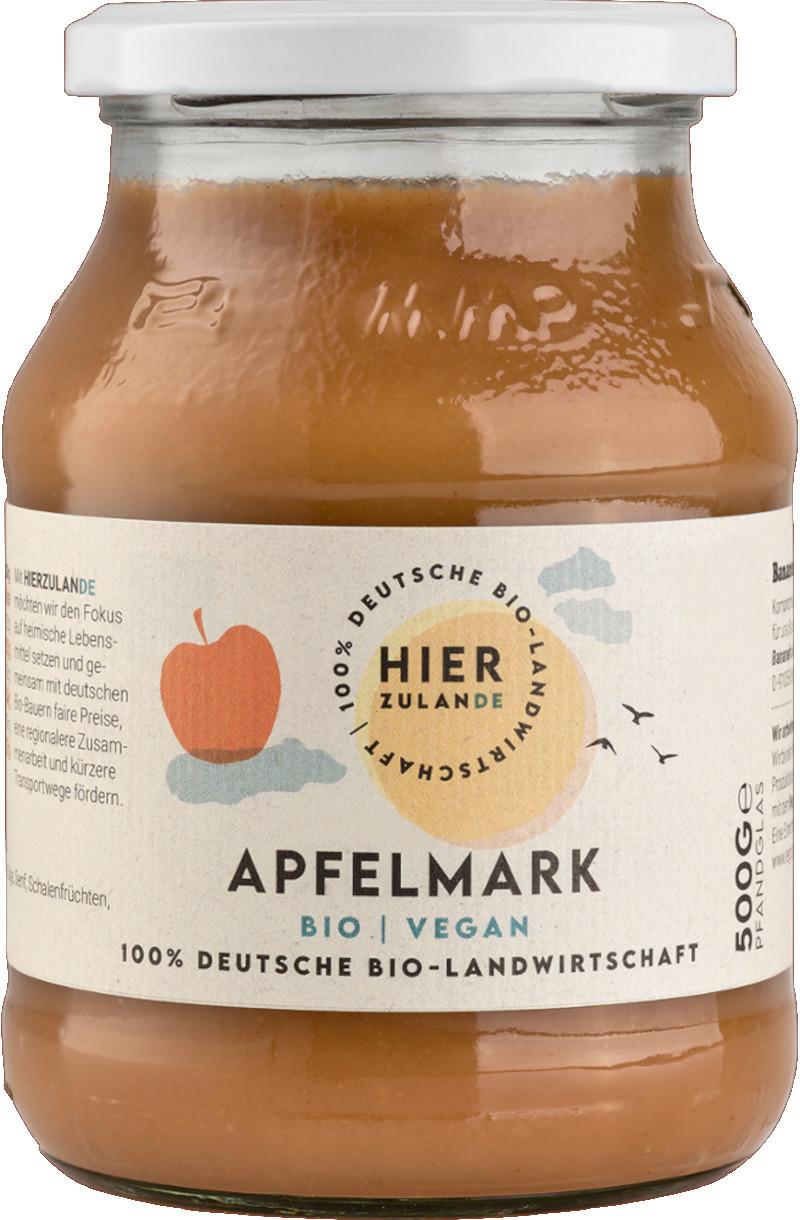 Apple puree organic Hierzulande 6x500g