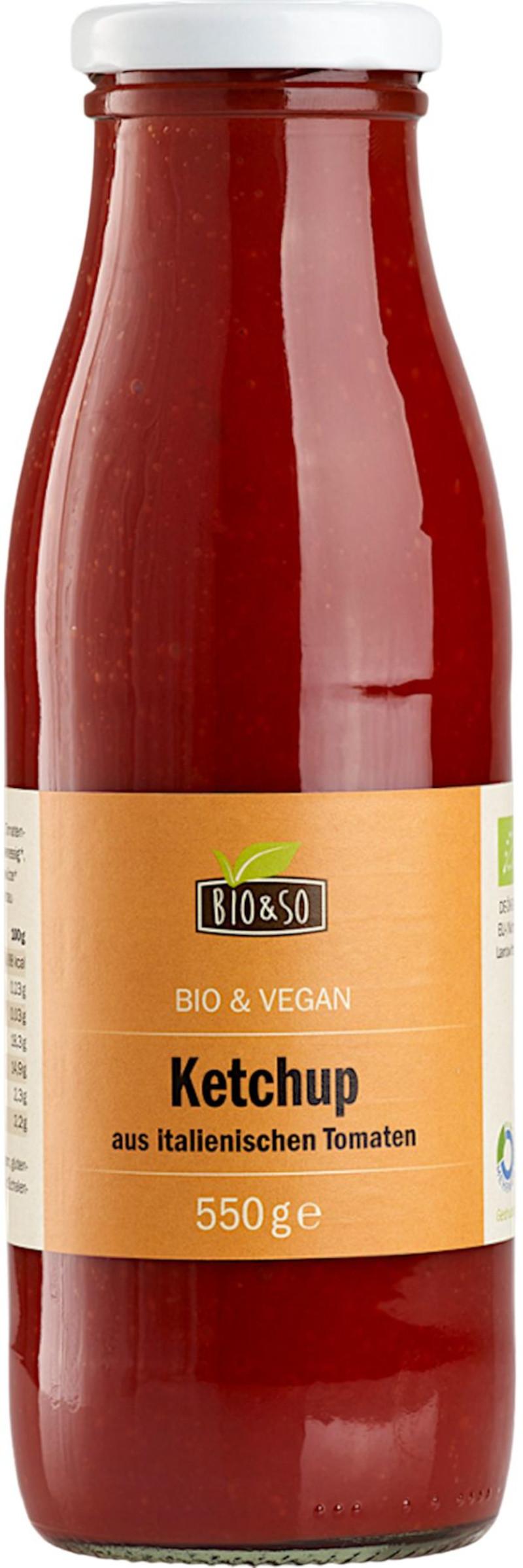 Ketchup Biologique Bio&So 12x550g
