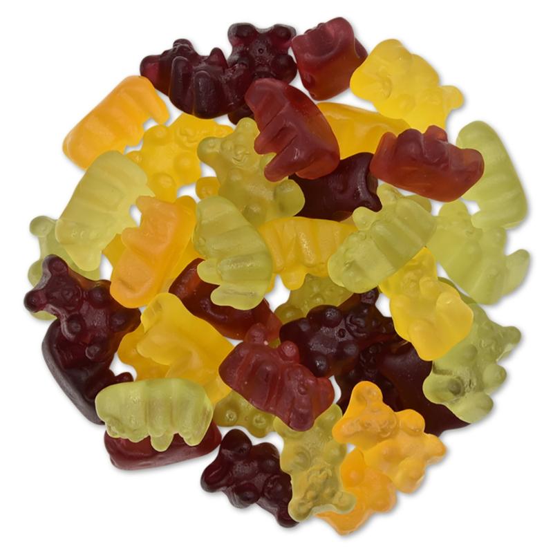 Bonbons gourmands aux fruits (sans gélatine) Bio 2x3kg en sachet refermable - Bananeira