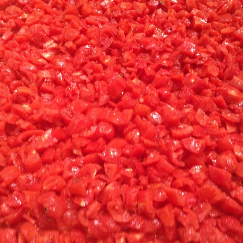Morceaux de tomates bio en boîte 12x400g, ATG 12x240g Biologique