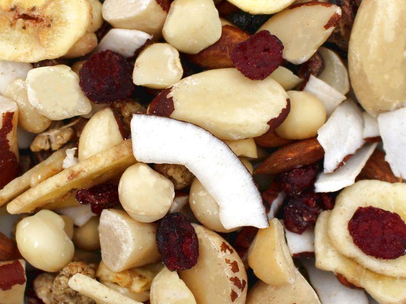 Style de vie luxueux - Mélange de fruits et de noix aux noix de Macadamia Biologique - sans raisins secs - 12.50kg