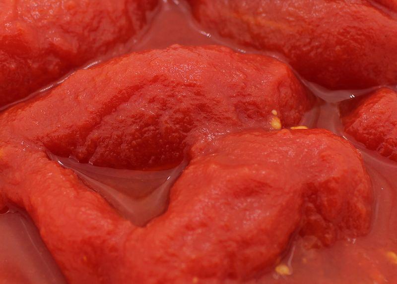 Tomates pelées bio en boîte, contenu: 12x400g, ATG 12x240g