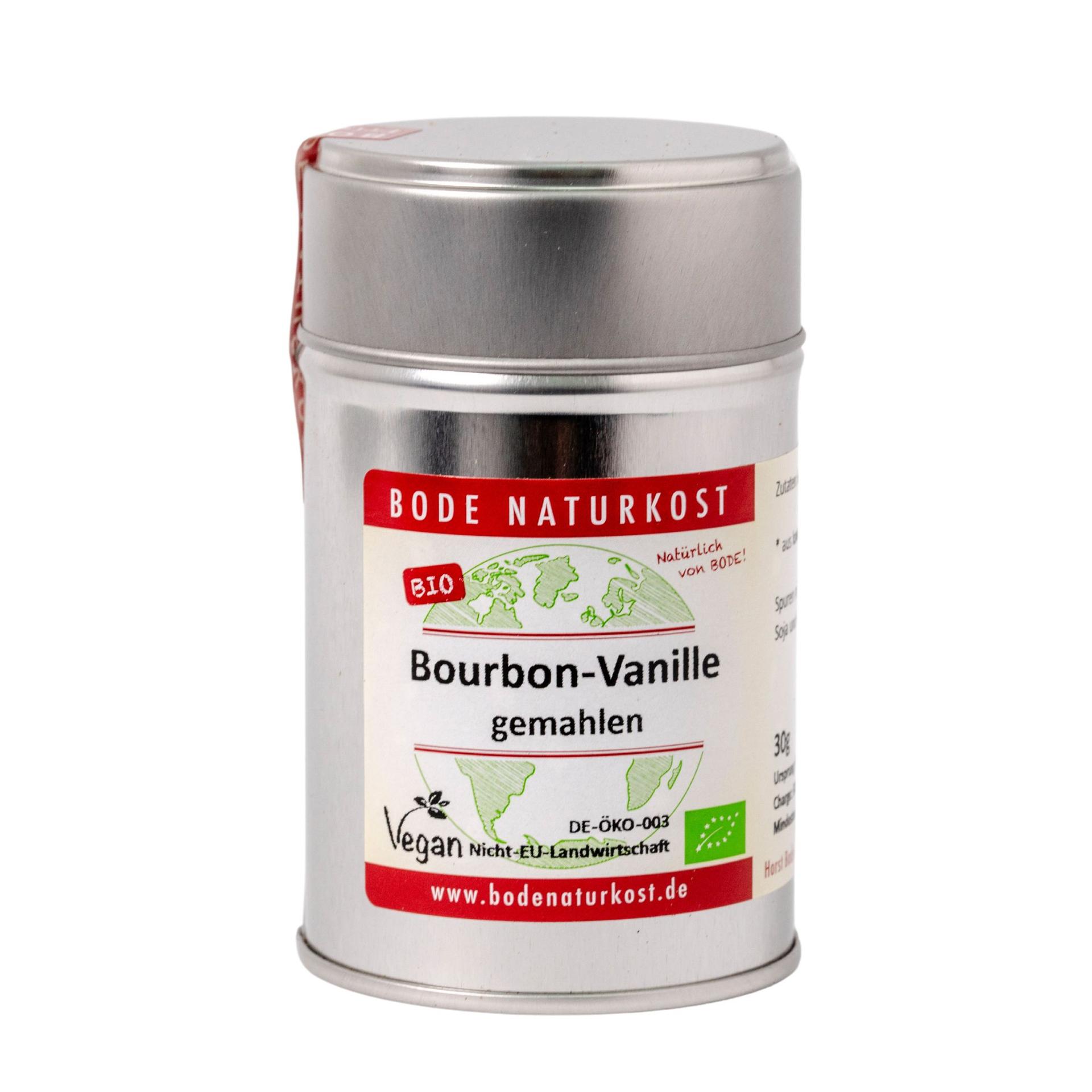 Vanille Bourbon moulue bio 6x30g
